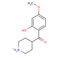 84162-88-9 2-(5-Methoxy)phenol 4-Piperidinyl Ketone Hydrochloride chemical structure