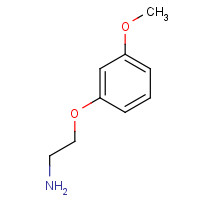 6487-86-1 2-(3-Methoxyphenoxy)ethanamine chemical structure