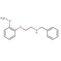 3246-03-5 N-[2-(2-Methoxyphenoxy)ethyl]benzylamine chemical structure