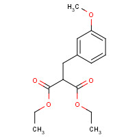 61227-48-3 2-[(3-Methoxyphenyl)methyl]-propanedioic Acid 1,3-Diethyl Ester chemical structure