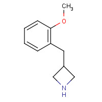 887594-78-7 3-[(2-Methoxyphenyl)methyl]azetidine chemical structure