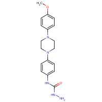 74852-89-4 4-{[4-(4-Methyloxy-phenyl)-piperazin-1-yl]-phenyl}-hydrazinecarboxamide chemical structure
