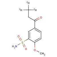 1189482-14-1 1-(4'-Methoxy-3'-sulfonamidophenyl)-1-propanone-methyl-d3 chemical structure