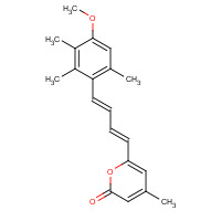 1076198-46-3 6-[(1E,3E)-4-(4-Methoxy-2,3,6-trimethylphenyl)-2-methyl-1,3-butadien-1-yl]-4-methyl-2H-pyran-2-one chemical structure