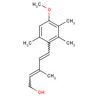 167637-42-5 5-(4-Methoxy-2,3,6-trimethylphenyl)-3-methyl-2,4-pentadien-1-ol chemical structure