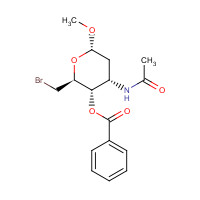 57865-92-6 Methyl 3-Acetylamino-4-O-benzoyl-6-bromo-2,3,6-trideoxy-A-D-ribo-hexopyranoside chemical structure