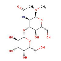 75669-79-3 Methyl 2-Acetamido-2-Deoxy-3-O-(b-D-Galactopyranosyl)-a-D-Galactopyranoside chemical structure