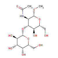 100836-88-2 Methyl 2-Acetamido-2-deoxy-3-O-(?-D-galactopyranosyl)-b-D-glucopyranoside chemical structure