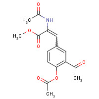 170699-07-7 Methyl 2-Acetamido-3-(3,4-diacetoxyphenyl)-2-propenoate chemical structure