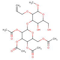 81555-75-1 Methyl 2-O-Allyl-3-O-(2',3',4',6'-tetra-O-acetyl-a-D-mannopyranosyl)-a-D-mannopyranoside chemical structure