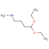 114094-45-0 γ-Methylaminobutyraldehyde Diethyl Acetal chemical structure