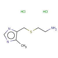 38603-72-4 4-Methyl-5-[(2-aminoethyl)thiomethyl]imidazole Dihydrochloride chemical structure