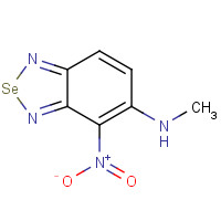 107095-01-2 5-Methylamino-4-nitro-2,1,3-benzoselenadiazole chemical structure