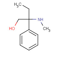 78483-47-3 2-Methylamino-2-phenylbutanol chemical structure
