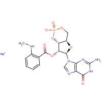 221905-46-0 2'-(N-Methylanthraniloyl) Guanosine 3',5'-Cyclic Monophosphate Sodium Salt chemical structure