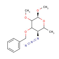 861819-28-5 Methyl 4-Azido-4,6-dideoxy-2-O-methyl-3-O-benzyl-a-D-glucopyranoside chemical structure