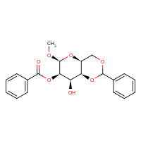 28642-64-0 Methyl 2-O-Benzoyl-4,6-di-O-benzylidene-a-D-glucopyranoside chemical structure