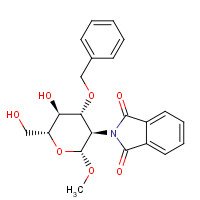 97242-85-8 Methyl 3-O-Benzyl-2-deoxy-2-N-phthalimido-b-D-glucopyranoside chemical structure