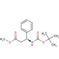 190189-97-0 Methyl (3S)-3-Boc-amino-3-phenylpropionate chemical structure