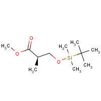105859-44-7 (2R)-Methyl 3-{[tert-Butyldimethylsilyl)oxy]}-2-methylpropionate chemical structure