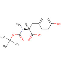 82038-34-4 N-Methyl-N-t-butoxycarbonyl-L-tyrosine chemical structure