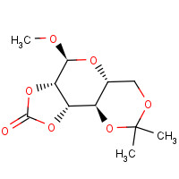 74948-73-5 Methyl 2,3-O-Carbonyl-4,6-O-isopropylidene-a-D-mannopyranoside chemical structure