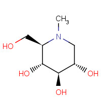 69567-10-8 N-Methyldeoxynojirimycin chemical structure