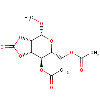 53958-22-8 Methyl 4,6-Di-O-acetyl-b-D-mannopyranoside 2,3-carbonate chemical structure