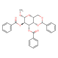 53598-03-1 Methyl 2,3-Dibenzoyl-4,6-O-benzylidene-b-D-galactopyranoside chemical structure