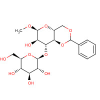 72656-05-4 Methyl 4,6-Di-O-benzylidene-3-O-(b-D-glucopyranoside)-a-D-glucopyranoside chemical structure