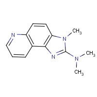 102408-27-5 3-Methyl-2-dimethylamino-imidazo[4,5-f]quinoline chemical structure