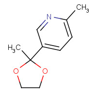 184766-45-8 3-(2-Methyl-1,3-dioxolan-2-yl)-6-methylpyridine chemical structure