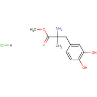 115054-62-1 L-a-Methyl DOPA Methyl Ester Hydrochloride chemical structure