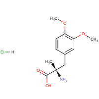 5486-79-3 L-a-Methyl DOPA Dimethyl Ether Hydrochloride chemical structure