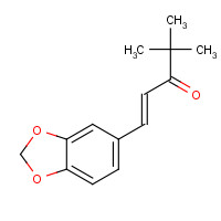 1262795-35-6 1-(3,4-Methylenedioxyphenyl)-4,4-dimethyl-d6-pent-1-en-3-one-d3 chemical structure