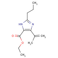 157356-73-5 4-(1-Methylethenyl)-2-propyl-1H-imidazole-5-carboxylic Acid Ethyl Ester chemical structure