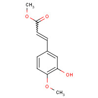 16980-82-8 Methyl 3-(3-Hydroxy-4-methoxyphenyl)acrylate chemical structure