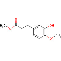 129150-61-4 Methyl 3-(3-Hydroxy-4-methoxyphenyl)propanoate chemical structure
