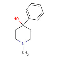 4972-68-3 1-Methyl-4-phenyl-4-piperidinol chemical structure