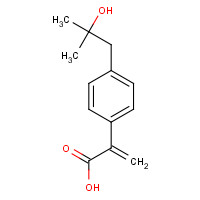 75626-01-6 2-[p-(2-Methyl-2-hydroxypropyl)phenyl]propenoic Acid chemical structure
