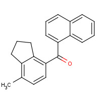 63665-87-2 7-Methylindan-4-yl 1-Naphthyl Ketone chemical structure