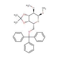 69182-49-6 Methyl 3,4-O-Isopropylidene-2-O-methyl-6-O-trityl-a-D-galactopyranoside chemical structure