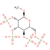 359437-03-9 Methyl a-D-Mannopyranoside 2,3,4,6-Tetrasulfate, Potassium Salt chemical structure
