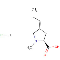 6734-79-8 (4R)-1-Methyl-4-propyl-L-proline Hydrochloride chemical structure