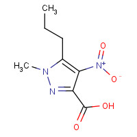 247583-71-7 1-Methyl-4-nitro-5-propyl-1H-pyrazole-3-carboxylic Acid chemical structure