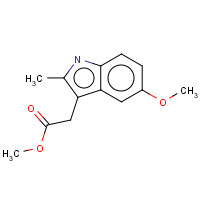 7588-36-5 Methyl 5-Methoxy-2-methylindole-3-acetate chemical structure