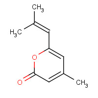 4394-72-3 4-Methyl-6-(2-methyl-1-propen-1-yl)-2H-pyran-2-one chemical structure