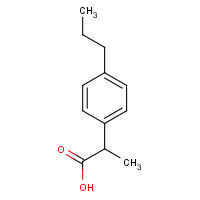 3585-47-5 a-Methyl-4-propylphenylacetic Acid chemical structure