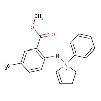 856925-73-0 Methyl 5-Methyl-2-[(1-phenylpyrrolidene)amino]benzoate chemical structure