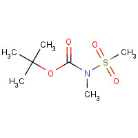 894351-83-8 N-Methyl-N-(methylsulfonyl)-carbamic Acid 1,1-Dimethylethyl Ester chemical structure